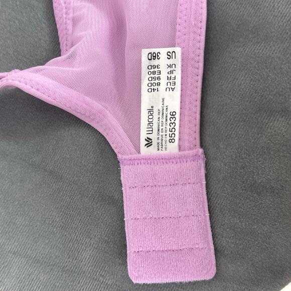 Wacoal Elevated Allure Underwire Bra Size 36D Orchid Purple Underwire New NWT - Picture 8 of 8